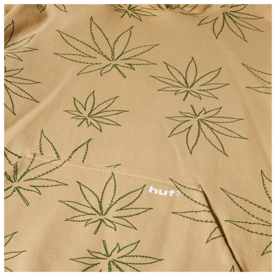 Huf Ανδρικό φούτερ Plantlife Fleece Hoodie